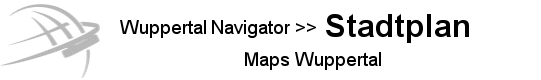 Wuppertal Navigator >> Stadtplan - Der Stadtplan fr Wuppertal.